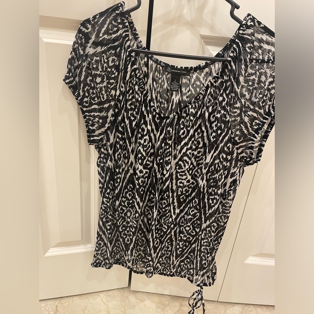 INC Peasant Top